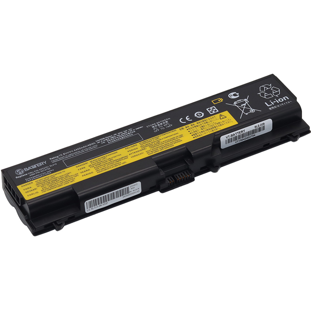 BATERIA PARA LENOVO SL410K / L410 / L420 / E40 / E50 / L510 / SL410 / SL510 / T410 / T20 / T420