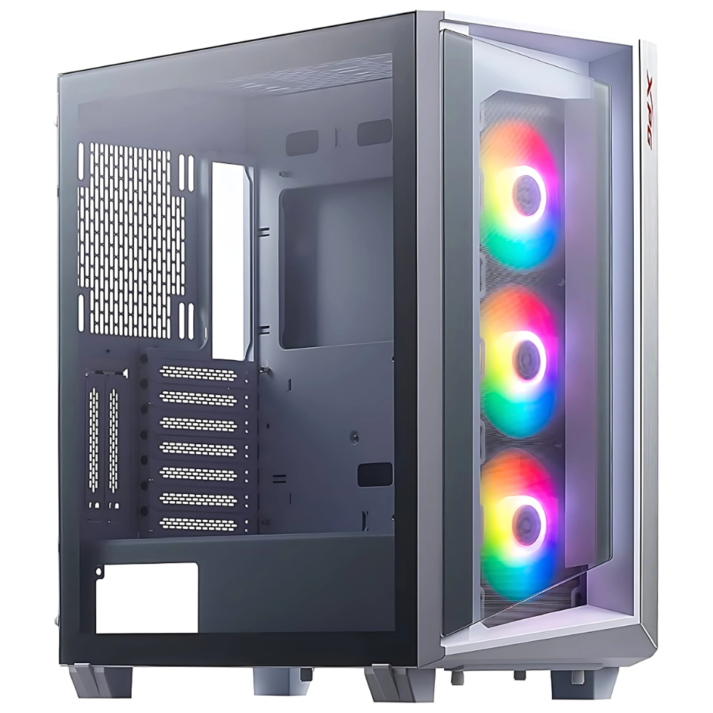 CAJA ATX XPG CRUISER / 3 COOLER / VIDRIO TEMPLADO / BLANCO