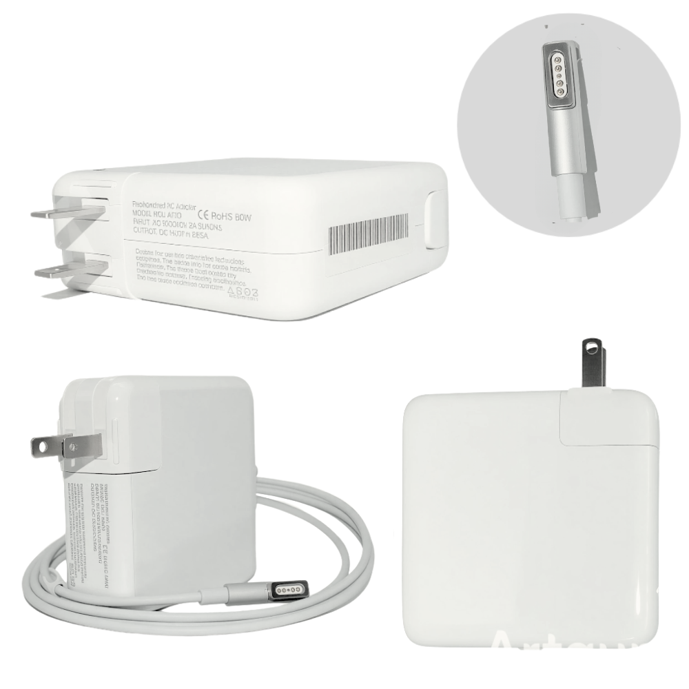 CARGADOR PARA APPLE UNIVERSAL HOMONOLOGADO 18.5V 4.6A 85W MAC SAFE 1
