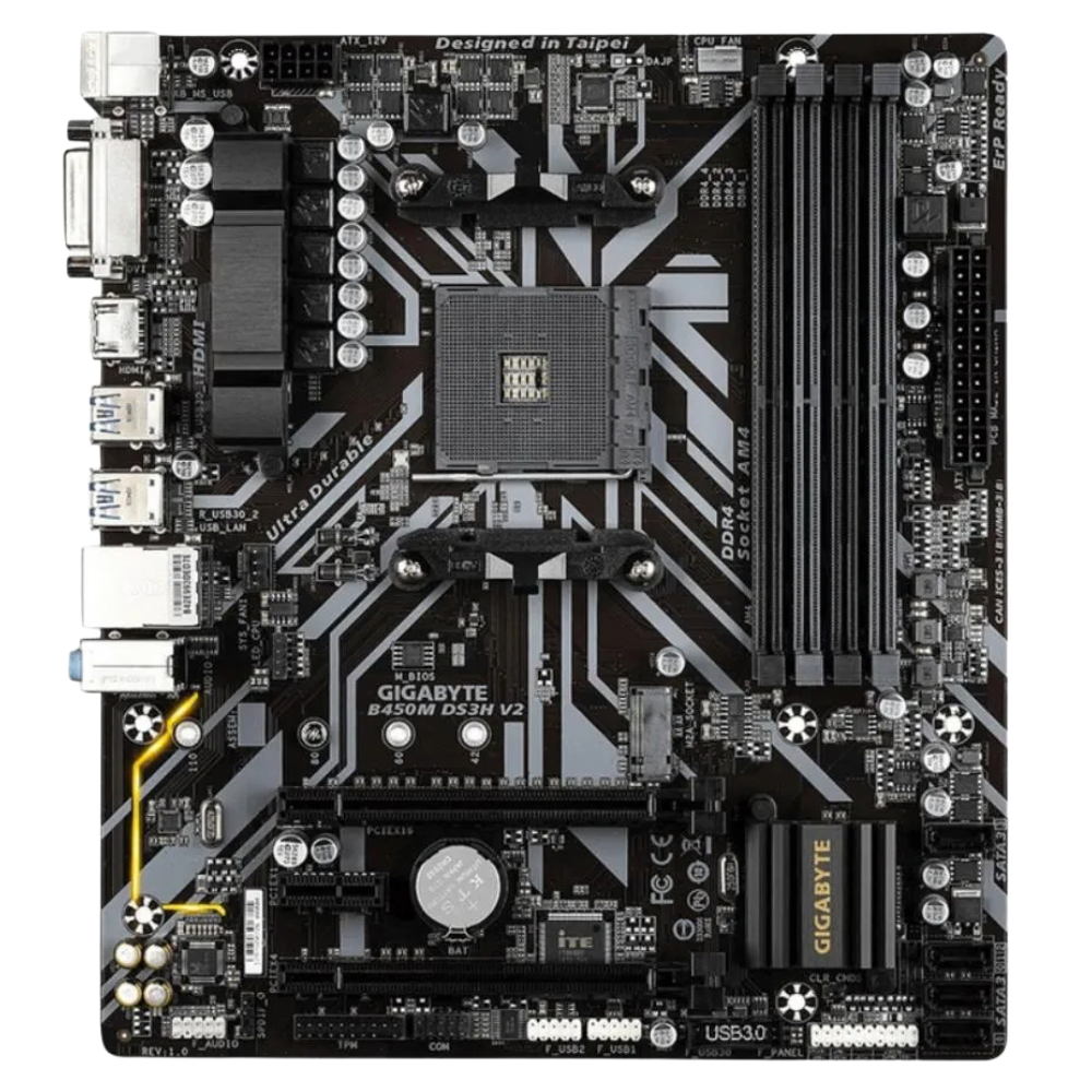 BOARD GIGABYTE B450M-DS3H AM4 - AMD