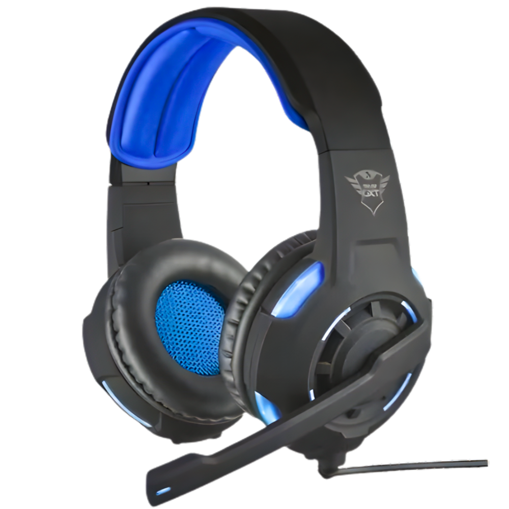 DIADEMA GAMER RADIUS 7.1 TRUST GXT 350 AZUL/NEGRO