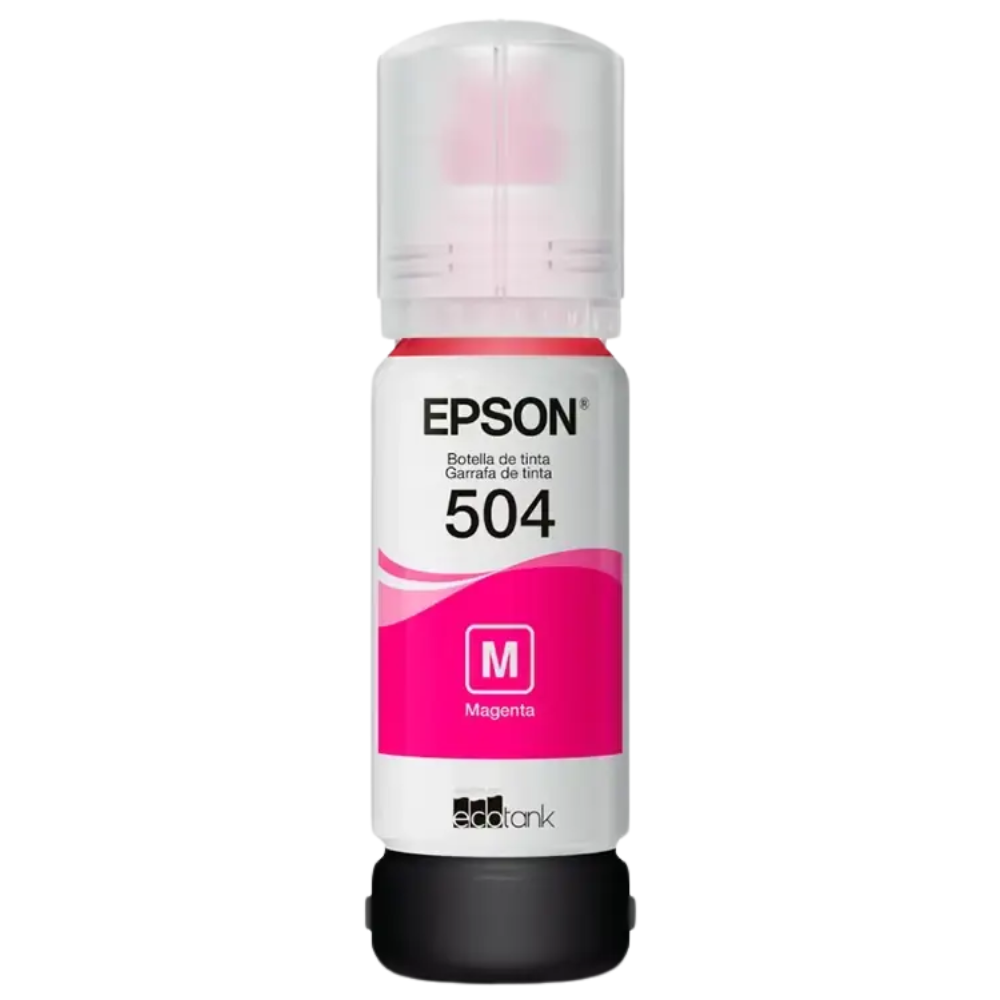 TINTA EPSON 504 ORIGINAL ROJO CAJA