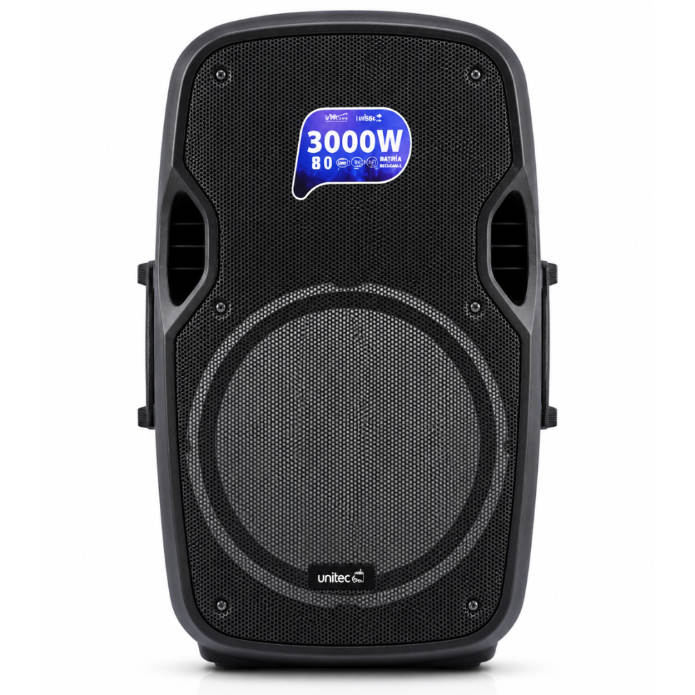 CABINA DE SONIDO UNITEC 10590 DE 15 RECARGABLE