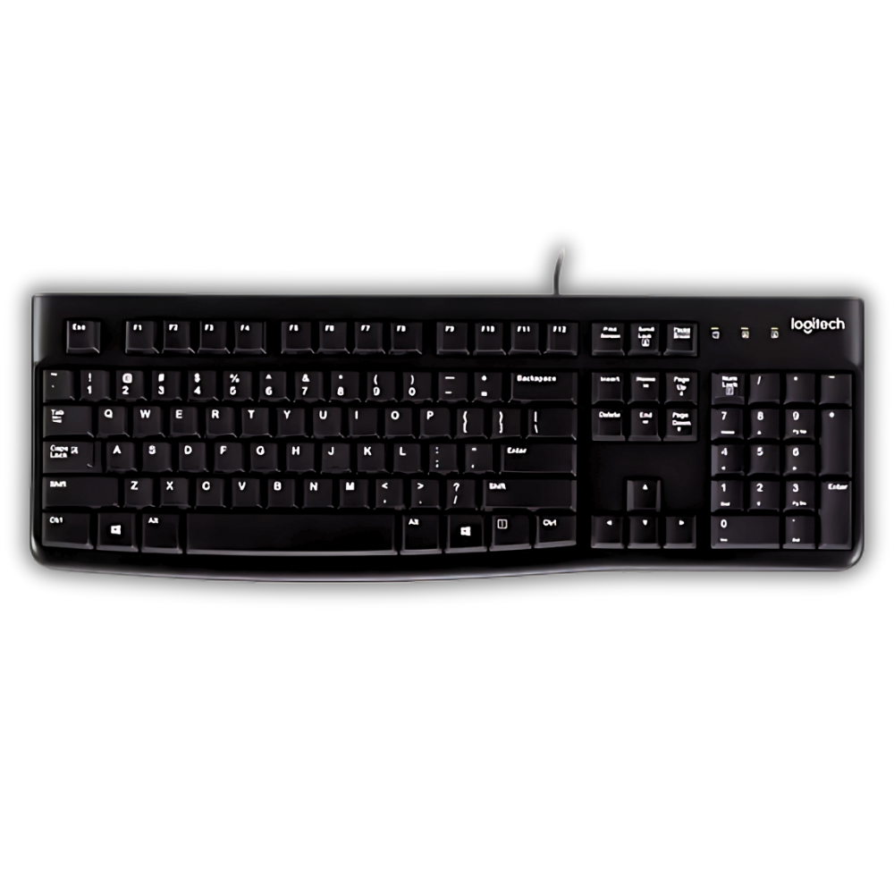 TECLADO LOGITECH K120 USB NEGRO