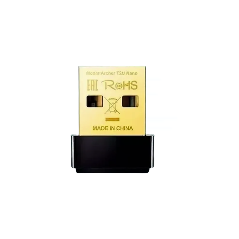 ADAPTADOR USB NANO TP-LINK ARCHER T2U AC600 DUAL BAND INALAMBRICO