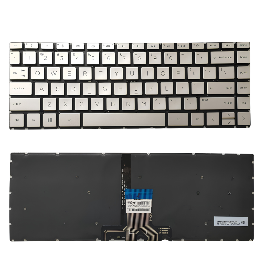 TECLADO 14-CF2540LA HP 14-CD 14-DA 14-CE 14-CK SIN MALLA NEGRA