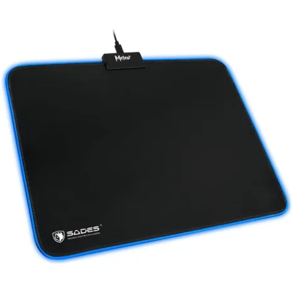 PAD MOUSE GAMER SADES RGB METEOR