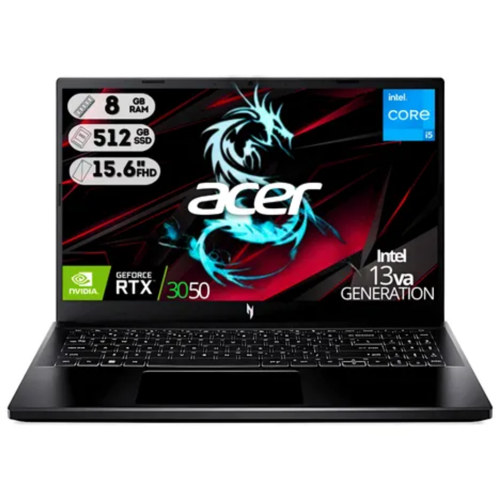 PORTATIL ACER ANV15-51-52DU INTEL CORE I5 13420H /NVME 512GB /RAM DDR5 8GB/ 15.6 FHD 3050 6GB