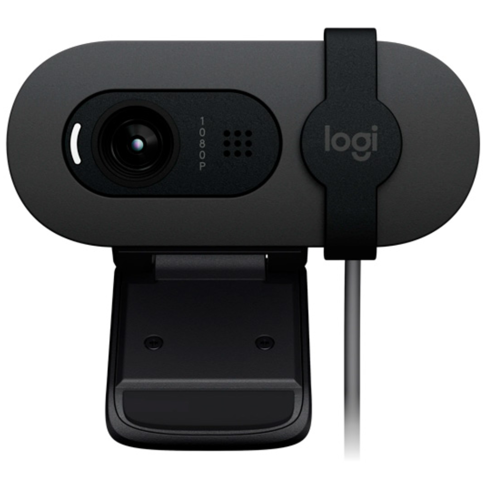 CAMARA WEB LOGITECH BRIO 100 FULL HD USB GRAFITO