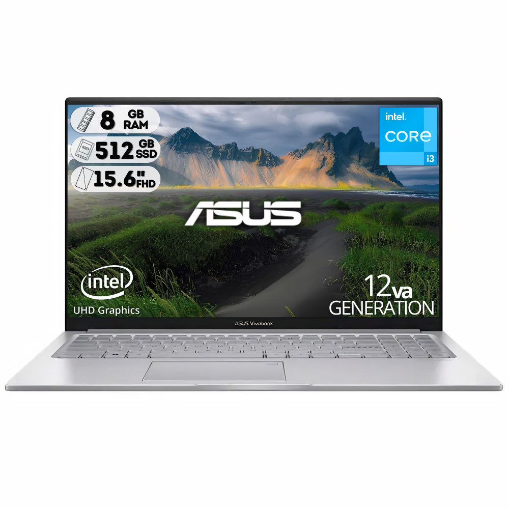 PORTATIL ASUS X1504ZA-BQ1870-E INTEL CORE I3 1215U/ SS 512GB/ RAM DDR4 8GB/ 15.6" UHD COLOR GRIS