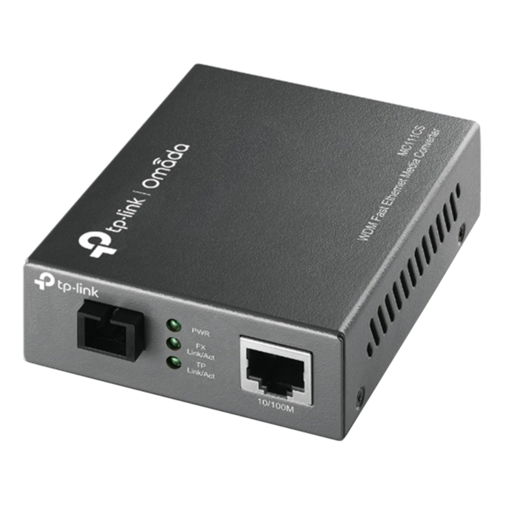 CONVERSOR DE MEDIOS TP-LINK MC111CS 10/100MBPS WDM