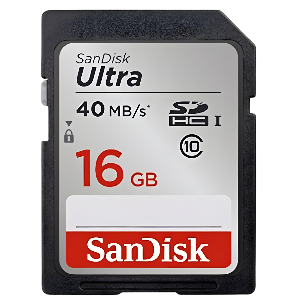 MEMORIA SD 16GB SANDISK CLASE 10