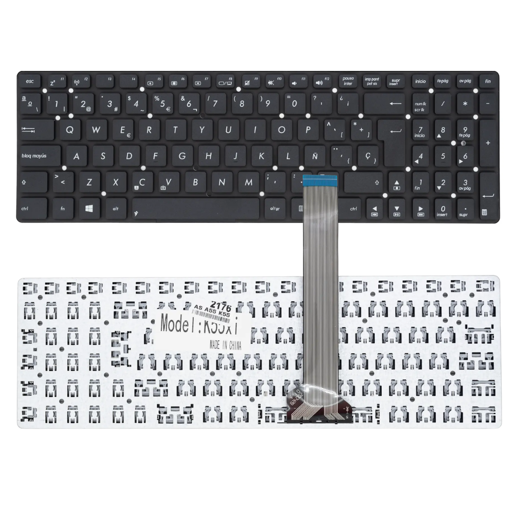 TECLADO PARA ASUS K55 SP/ K55V / LA / NEGRO (1519)