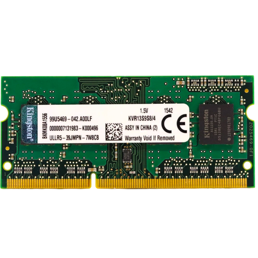 MEMORIA RAM PARA PORTATIL DDR3 2GB 10600MHZ KINGSTON