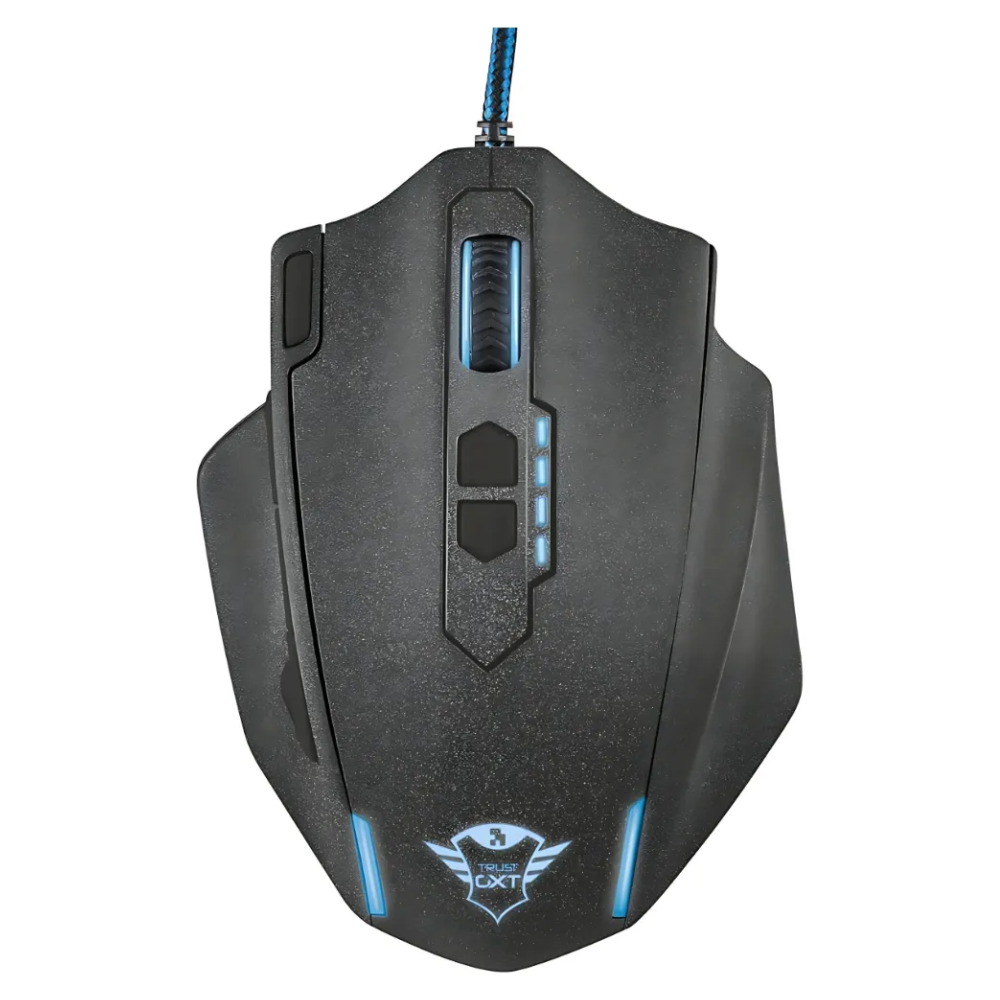 MOUSE GAMER USB TRUST CALDOR RGB CON SISTEMA DE PESAS