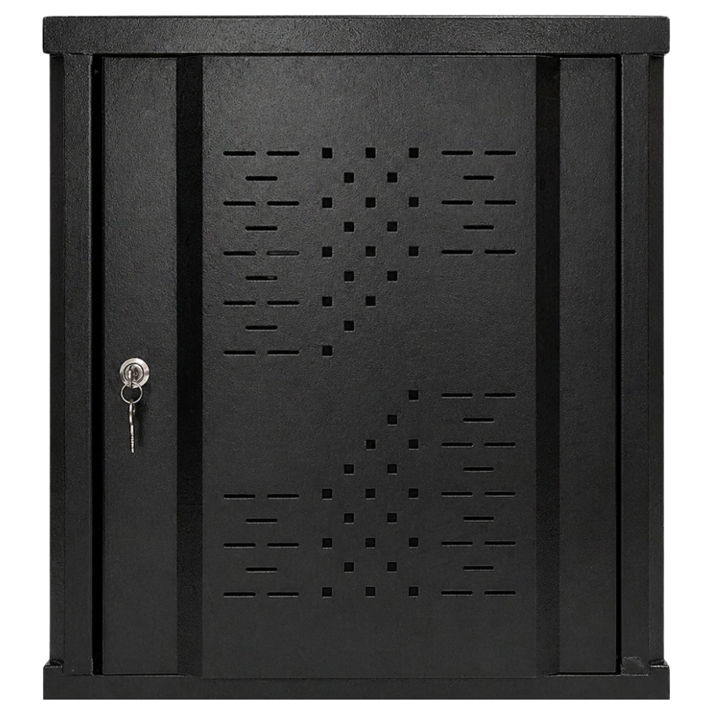 RACK GABINETE METAL 9RU (47CM X 52CM X 51CM)