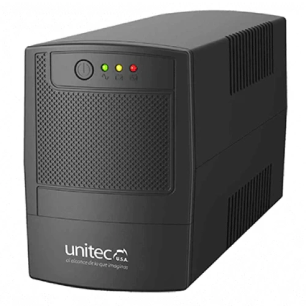 UPS UNITEC 1200 LED 800VA 6 TOMAS
