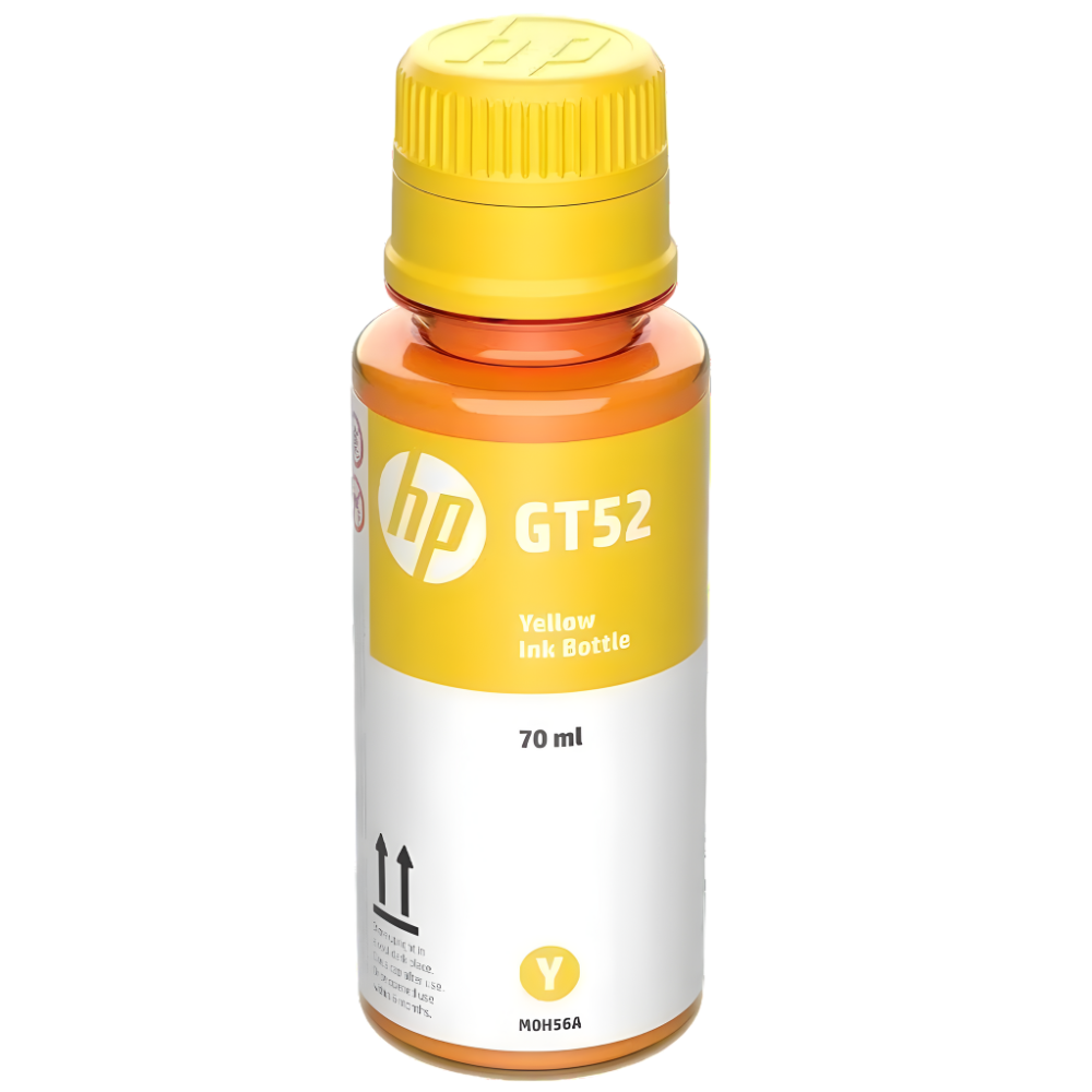 TINTA PARA HP GT52 REPUESTO AMARILLO CAJA