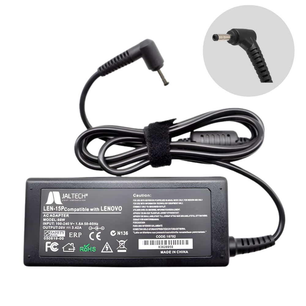 CARGADOR LENOVO 20V 2.25A HOMOLOGADO 4.0*1.7MM (2552)
