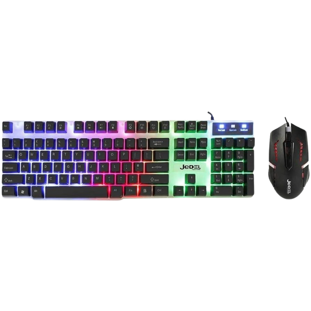 COMBO GAMER TECLADO Y MOUSE JEDEL GK100 USB