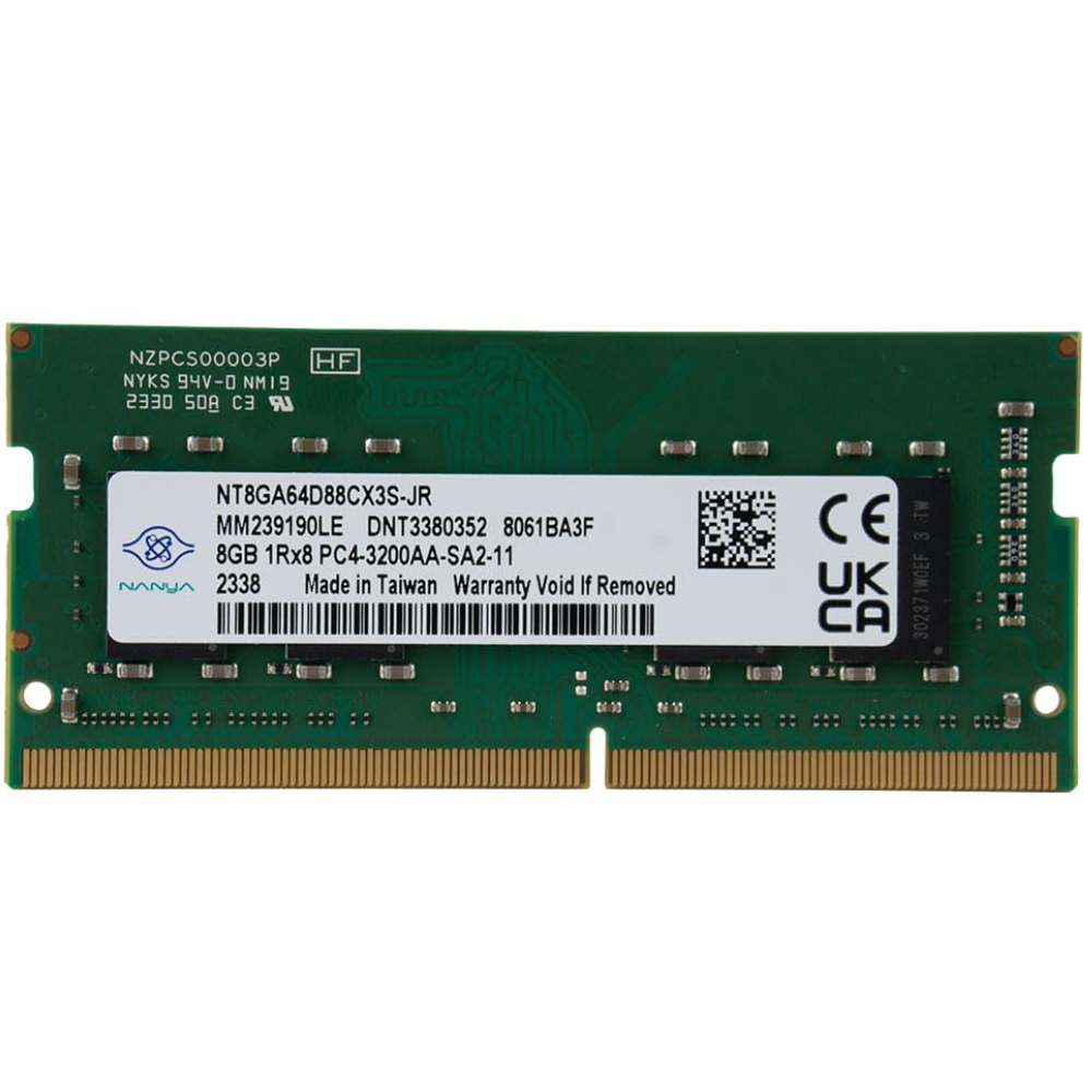 ENSAMBLE MEMORIA PORTATIL DDR4 8GB 3200MHZ NANYA