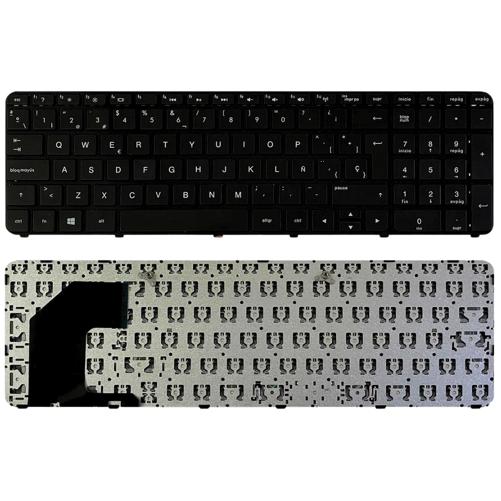 TECLADO HP 15-B CON MARCO NEGRO