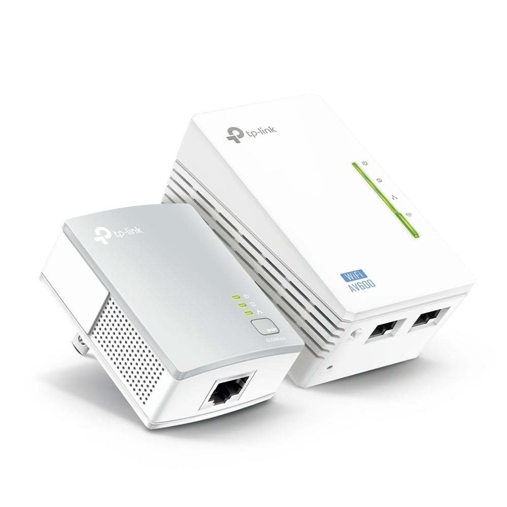 EXTENSOR DE RANGO TP-LINK TL-WPA4220KIT AV600 300MBPS DOBLE RED ELECTRICA (CON UN 4010)