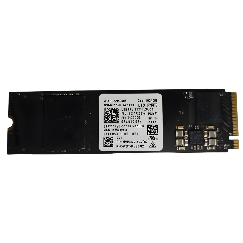 ENSAMBLE SSD M.2 NVME 1000GB WESTERN DIGITAL