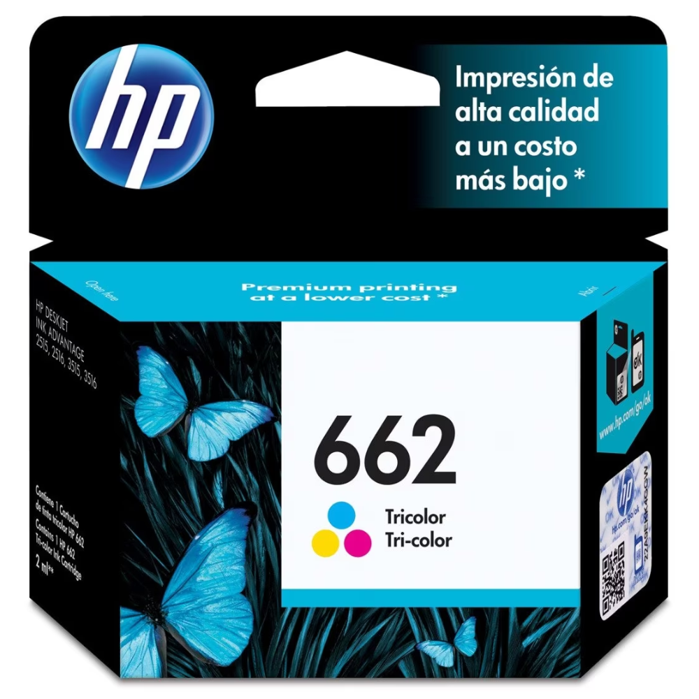 CARTUCHO HP 662 COLOR