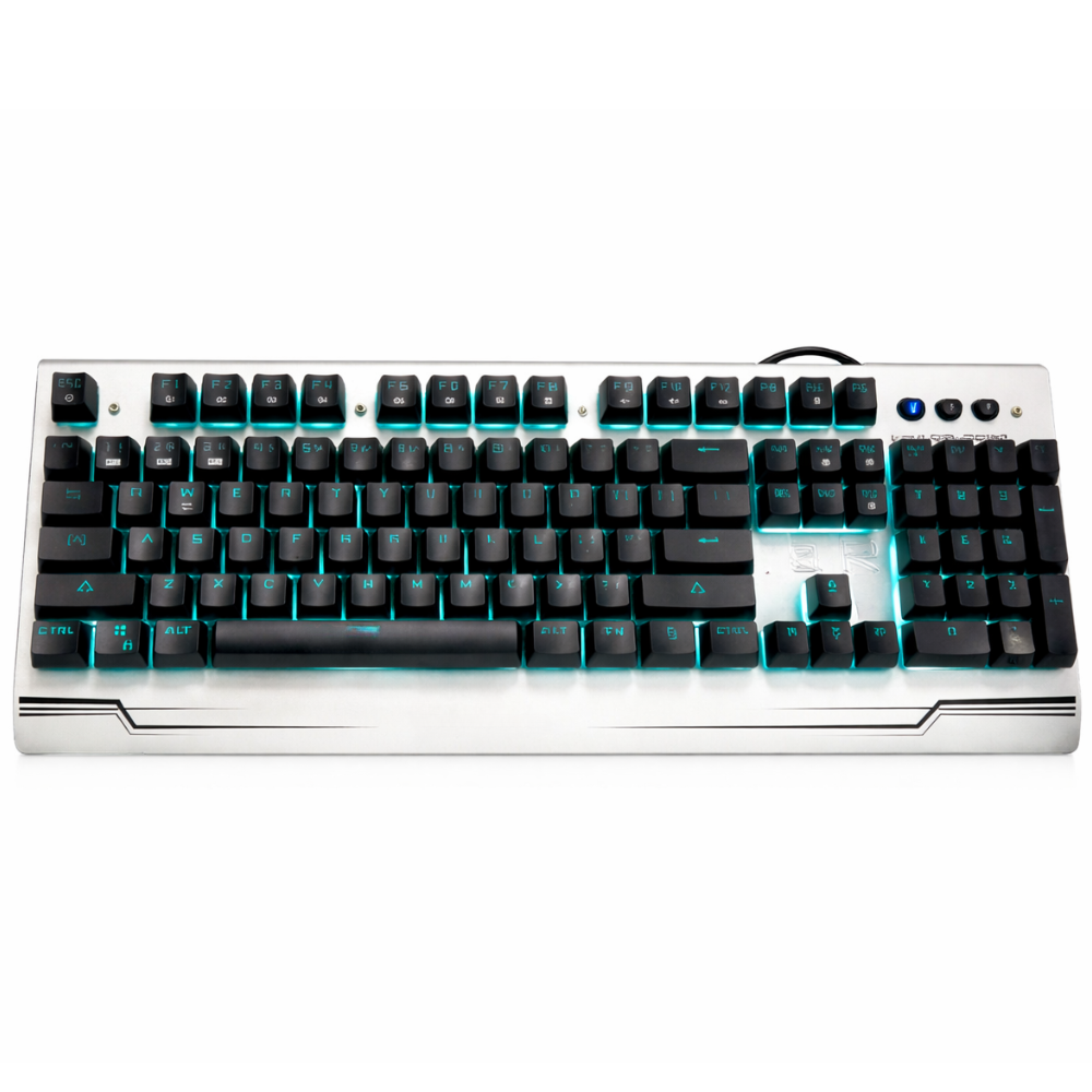 TECLADO GAMER METALICO TGMJR-003 RETROILUMINADO