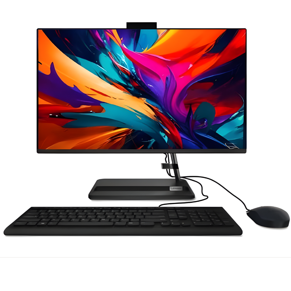 TODO EN UNO LENOVO 3 24IAP7 INTEL CORE I5-12450H SSD 512GB DDR4 8GB 23.8" FHD NEGRO
