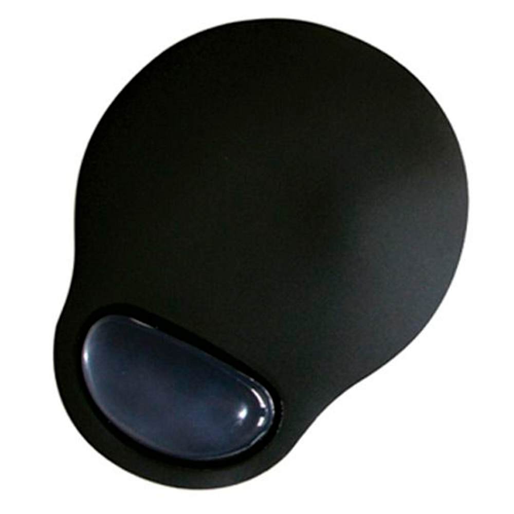 PAD MOUSE CON GEL COLOR NEGRO