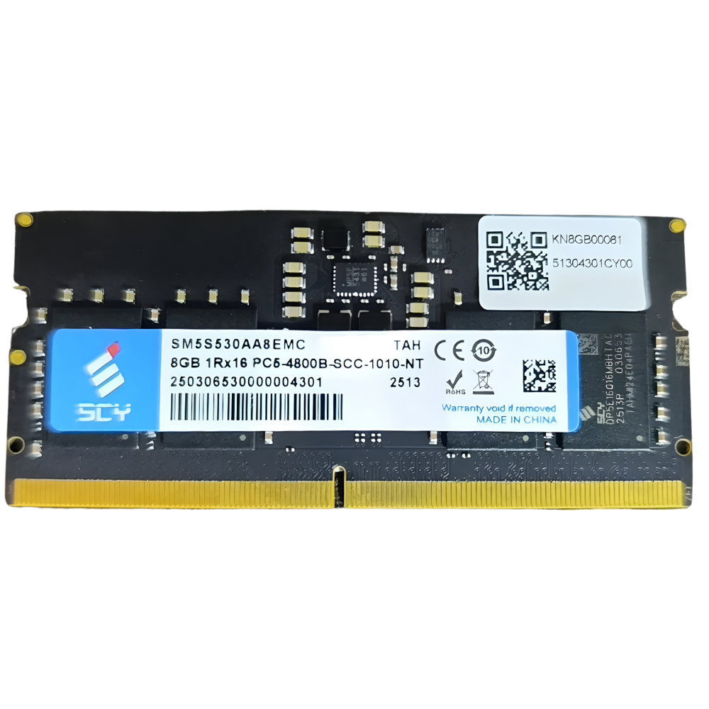MEMORIA RAM PARA PORTATIL DDR5 8GB 4800 SCY