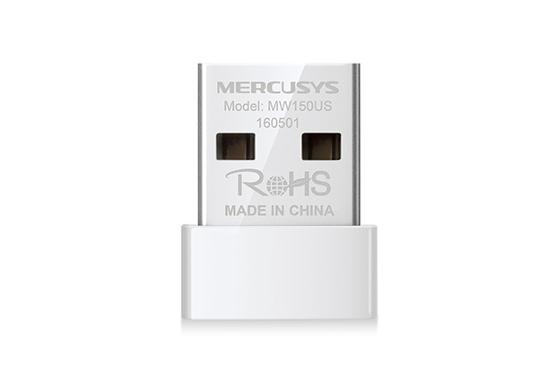 ADAPTADOR USB NANO MERCUSYS MW150US 150MBPS INALAMBRICO