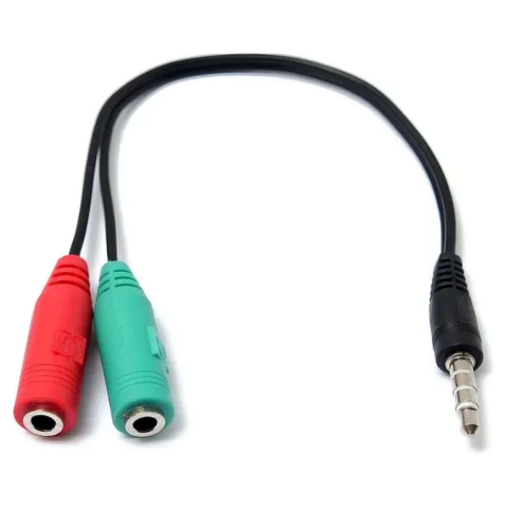 CONVERTIDOR ADAPTADOR AUDIO Y MICROFONO 3.5MM XBOX PS4