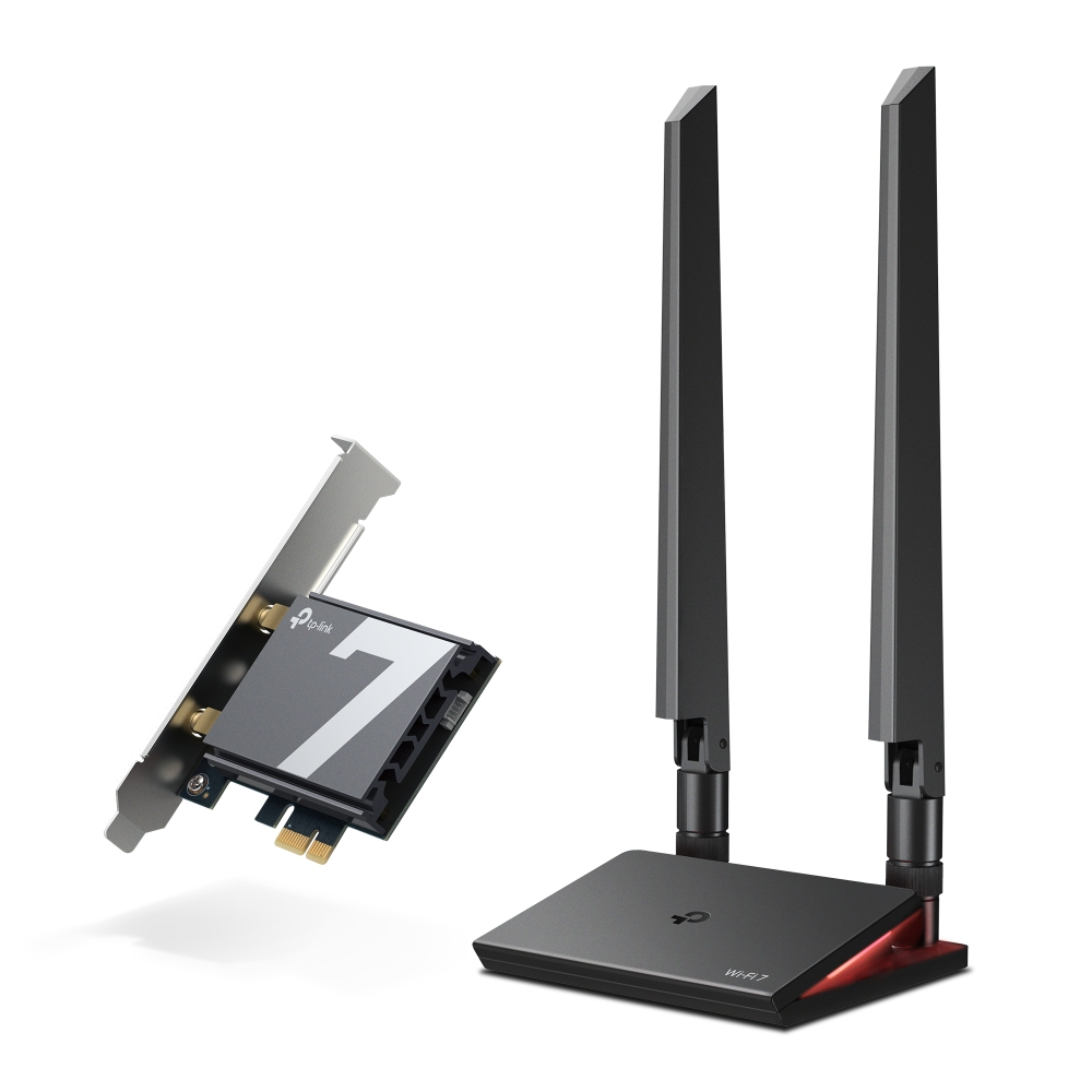 ADAPTADOR PCI EXPRESS TP-LINK ARCHER TBE550E BE9300 WIFI 7 BLUETOOTH 5.4 TRES BANDAS