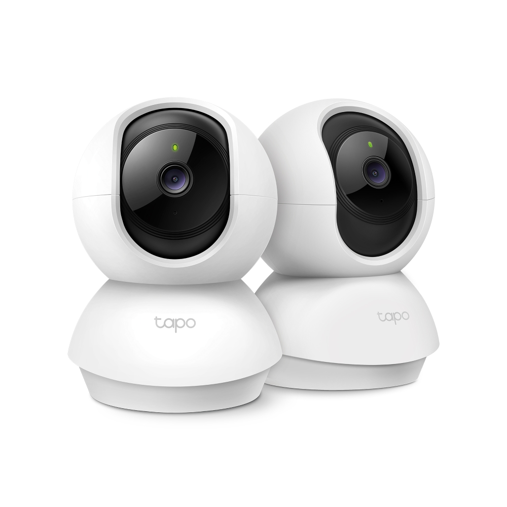 TAPO C210P2 x2 CAMARA WIFI TP-LINK 3MPX IP GIRATORIA 360° INFRAROJO SOPORTA MICRO SD 512GB