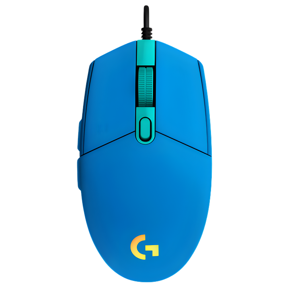 MOUSE GAMER LOGITECH G203 RGB ALAMBRICO AZUL