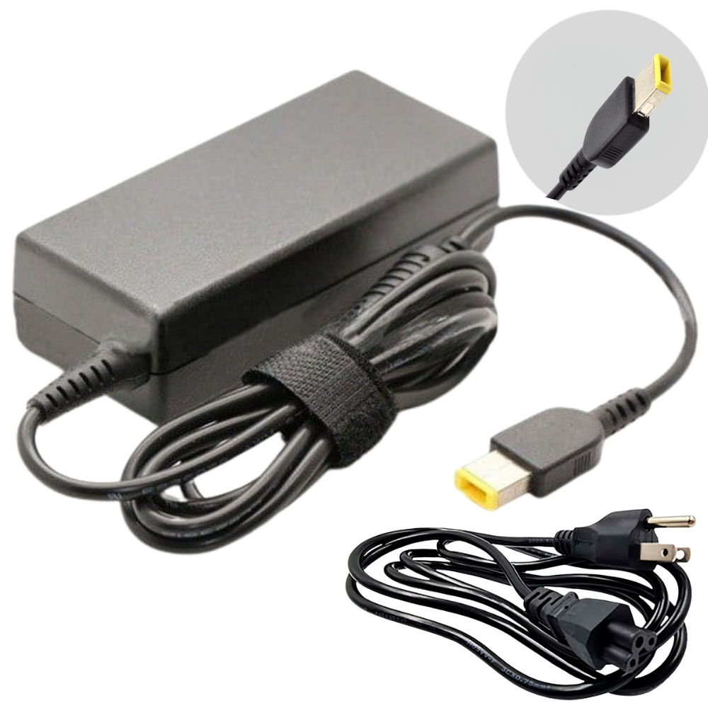 CARGADOR LENOVO UNIVERSAL 20V 3.25A PUNTA USB SQUEARE BOXPIN USB