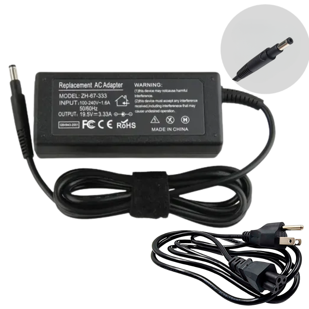 H09P CARGADOR HP JALTECH 19.5V 3.33A PLUG 4.8*1.7MM