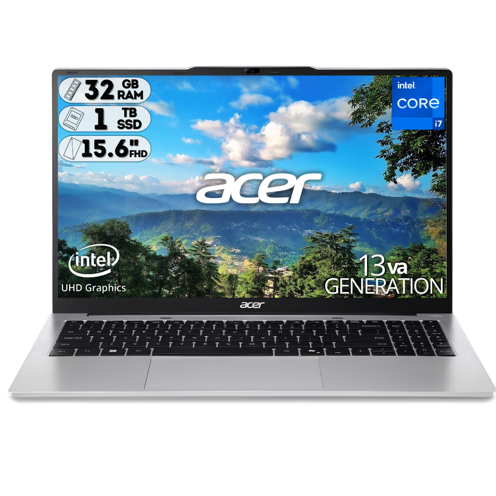 PORTATIL ACER AL15-72P-71TH INTEL CORE I7 13620H/ RAM DDR5 32GB/ SSD 1000GB/ 15.6" FHD SILVER