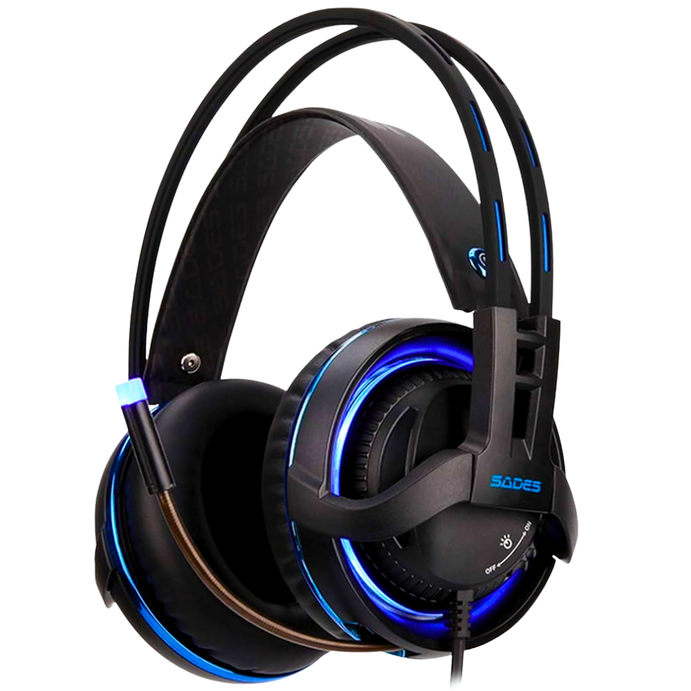 DIADEMA GAMER HEADSET SADES DIABLO