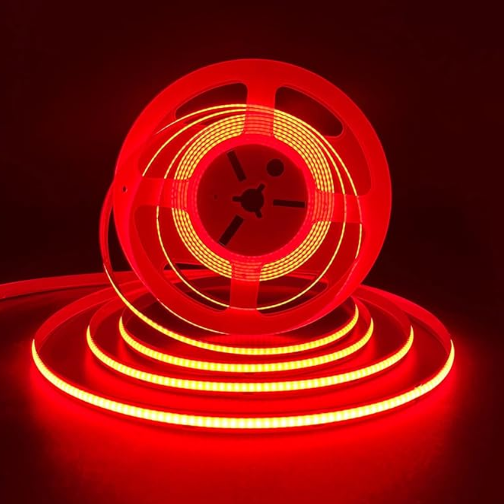 JV-COB-RED CINTA LED COB ROJO 5M -IP20 8MM