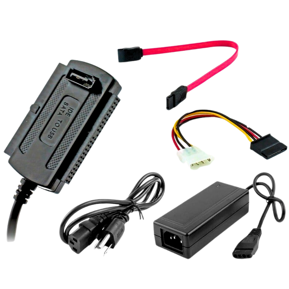ADAPTADOR USB A IDE + SATA IDE 2.0