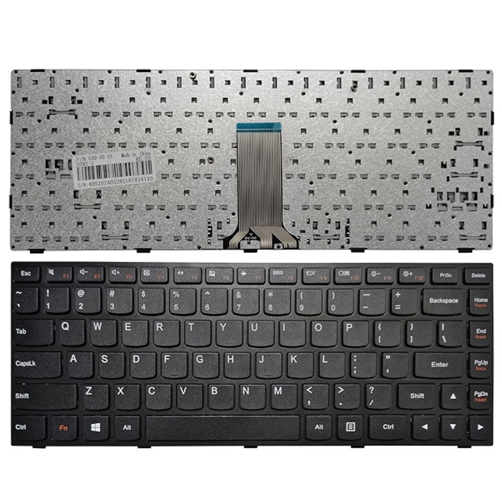 TECLADO PARA LENOVO G40-30 G40-70 GRIS (1528)
