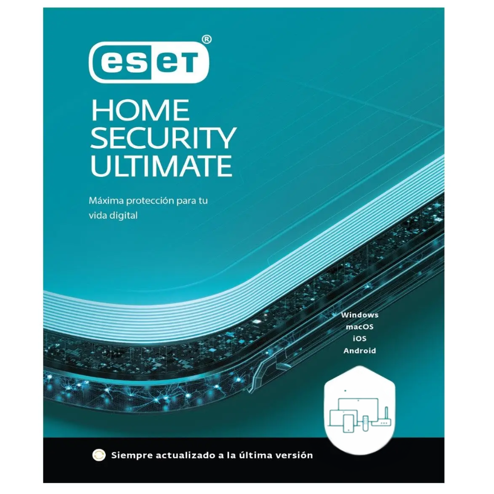 LICENCIA ANTIVIRUS ESET Home Security Ultimate - 10 Usuario / 1 AÑO
