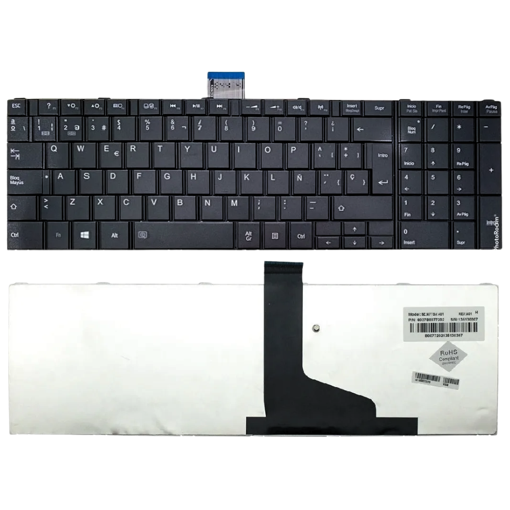 TECLADO TOSHIBA C850 / C855 / L855