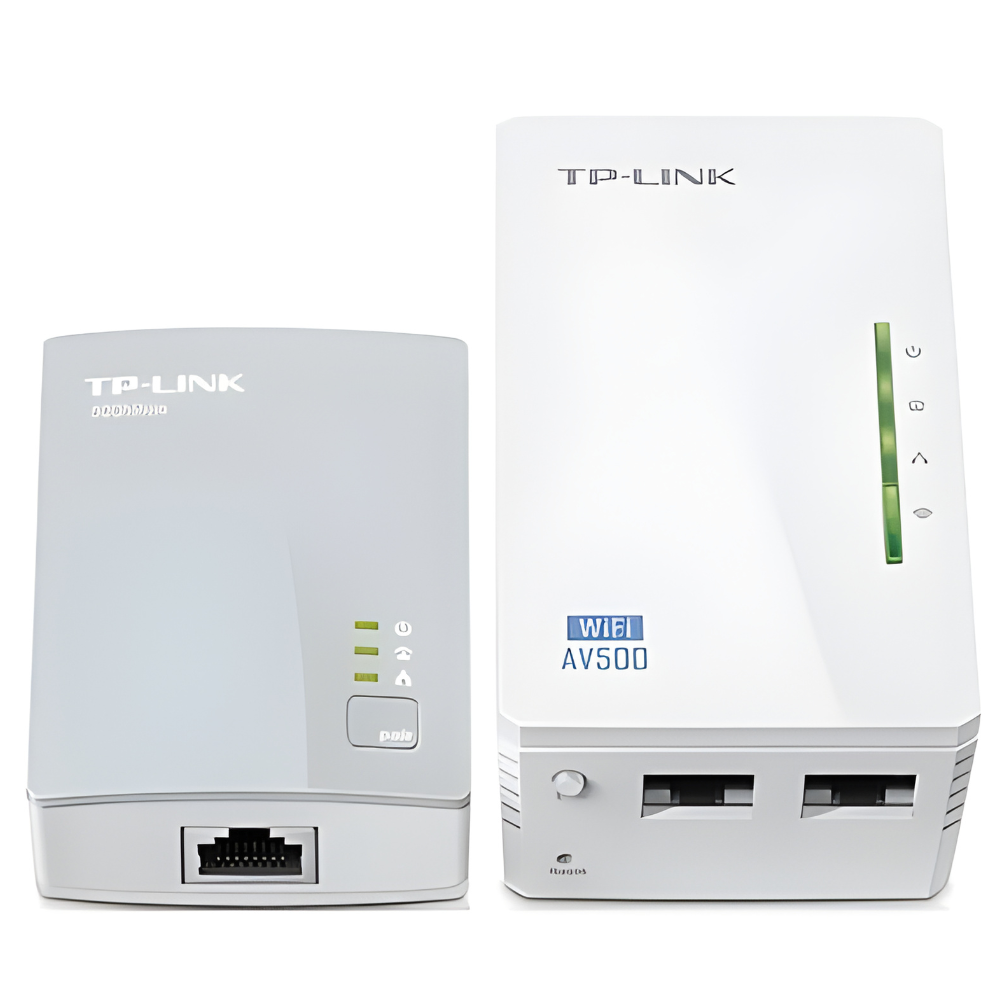 EXTENSOR DE RANGO TP-LINK TL-WPA4220KIT AV600 300MBPS DOBLE RED ELECTRICA (CON UN 4010)