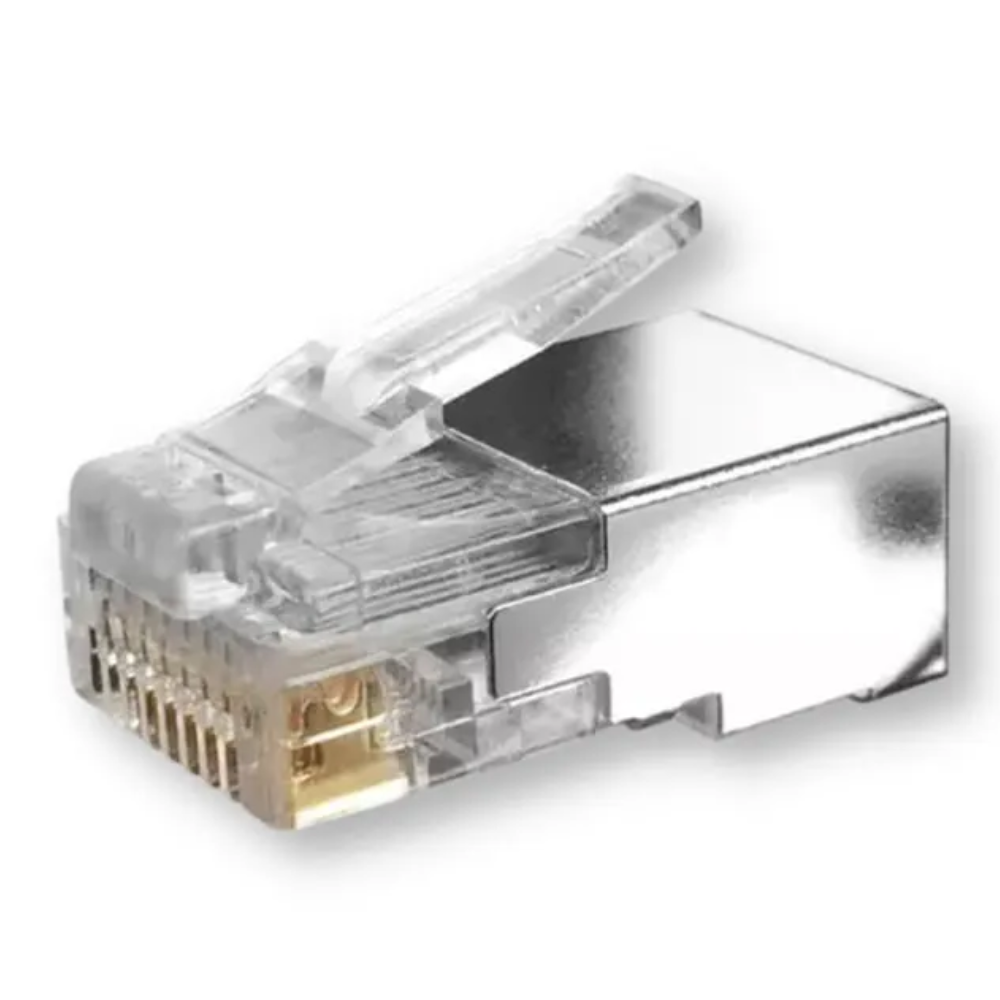 CONECTOR RJ45 CATEGORIA 6 METALICO