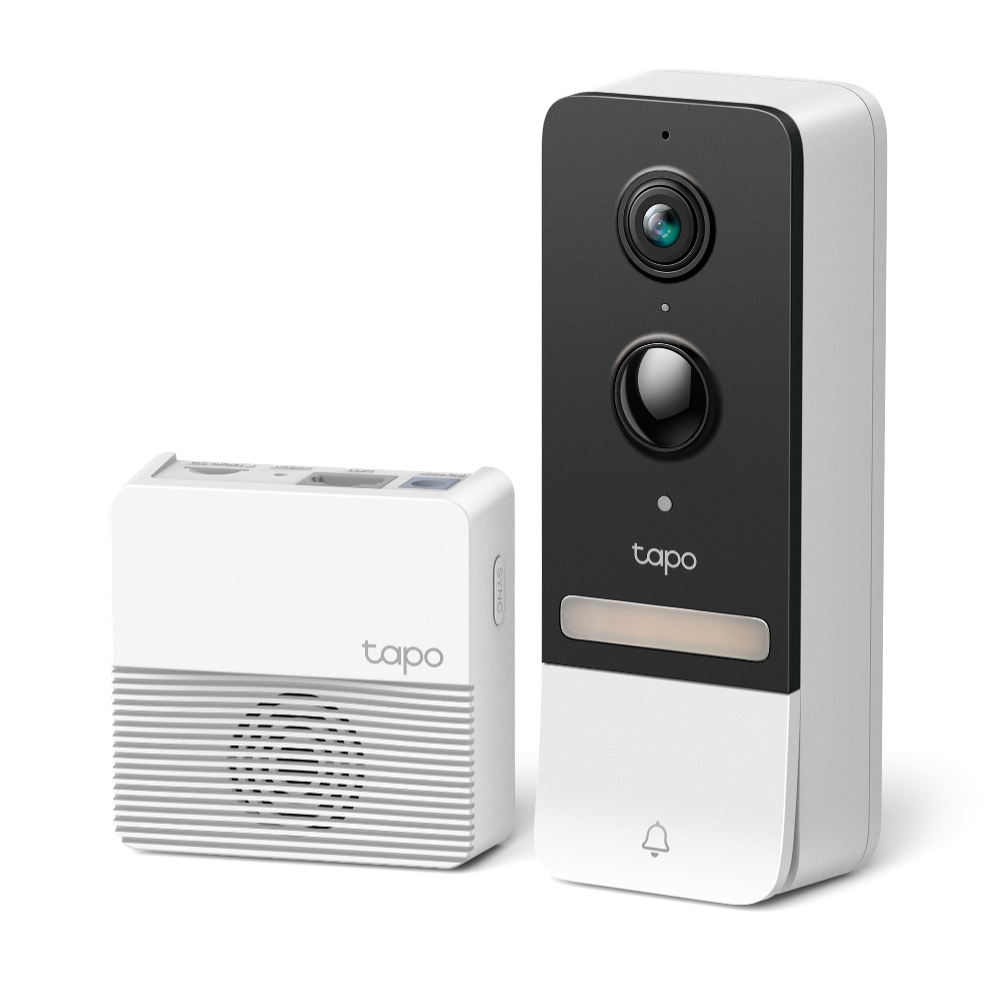 TIMBRE INTELIGENTE TP-LINK D230S1 + CAMARA 2K 5MP / VISION NOCTURNA / AUDIO DE 2 VIAS / CON PILAS